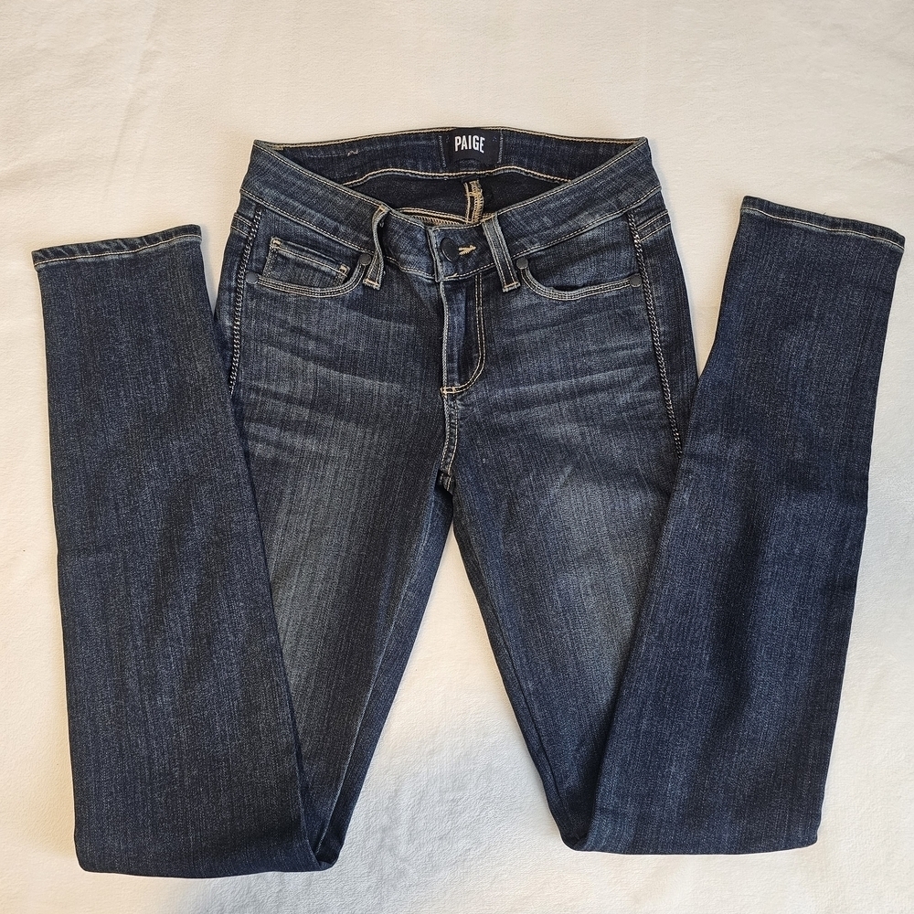 PAIGE Verdugo Ultra Skinny Women's Blue Jeans